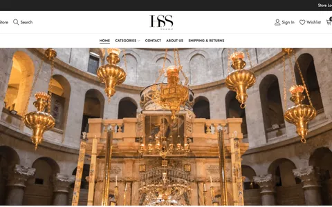 HSS Online Store screenshot