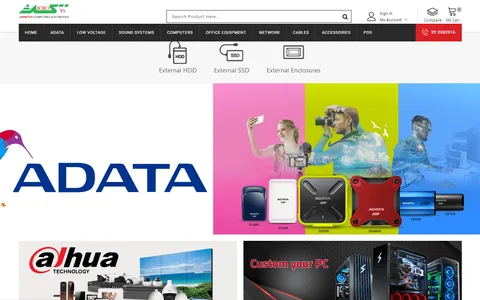 Microsys Corporate Website screenshot