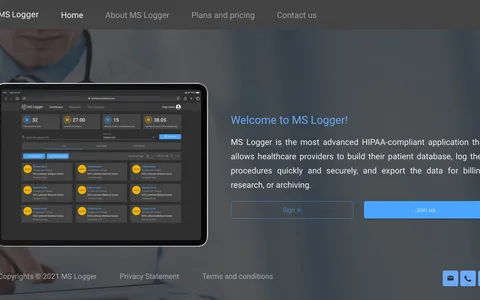 MSLogger Monitoring System screenshot